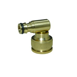 Holman Tap Adaptor Swivel Brass 12mm