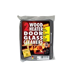 Wood Heater Door Glass Cleaners Pack of 2