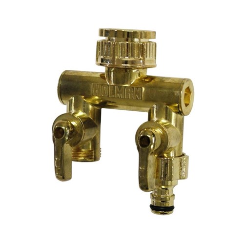 Holman Metal 2 Way Outlet