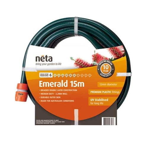 Neta Emerald Garden Hose 15m