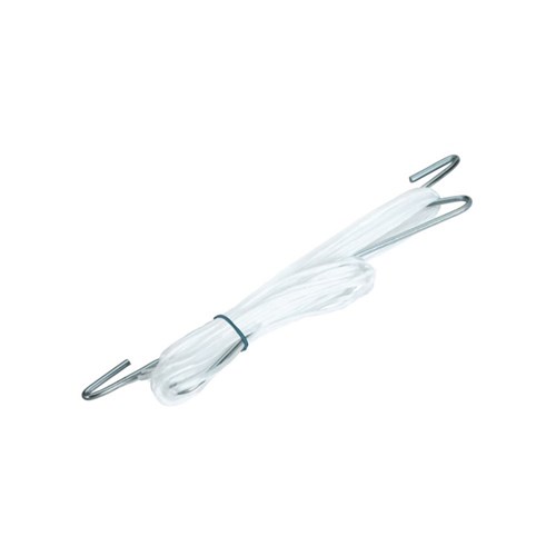 Paskal Hook Turbo 22 cm 15 + 4M White - Per Box of 290