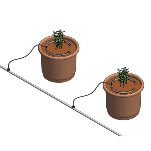 Netafim NetBow Container Irrigation Multi-Outlet Dripper Arc Plug In Spikes