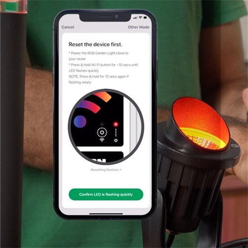 Holman RGB Colour Wi-Fi Garden Light Controller