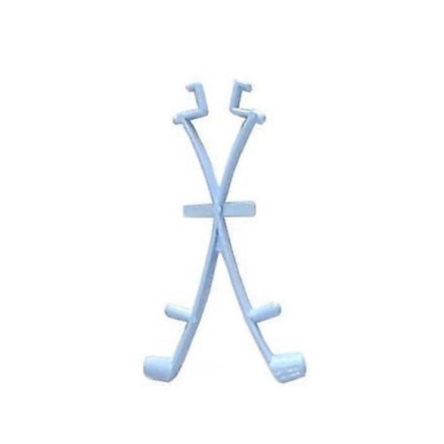 Aussie Gold Wishbone Spring Clip White 