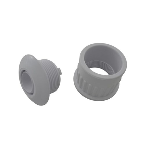 Eyeball and Socket Threaded White 40mm