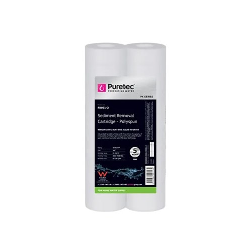 Puretec PX051-2 Polyspun Sediment Cartridge 10