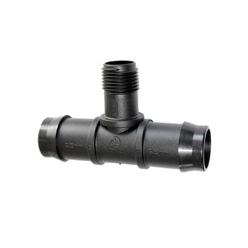 Antelco Tee Barbed Poly 1/2