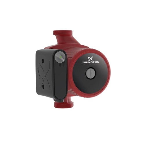 Grundfos Circulator UPS: 3 Speed Cast Iron/Bronze Body