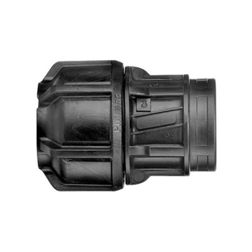 Philmac 3G Metric Compression End Connector Poly x FI BSP